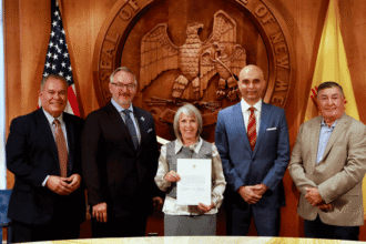 Fujitsu and New Mexico MOU signing ceremony